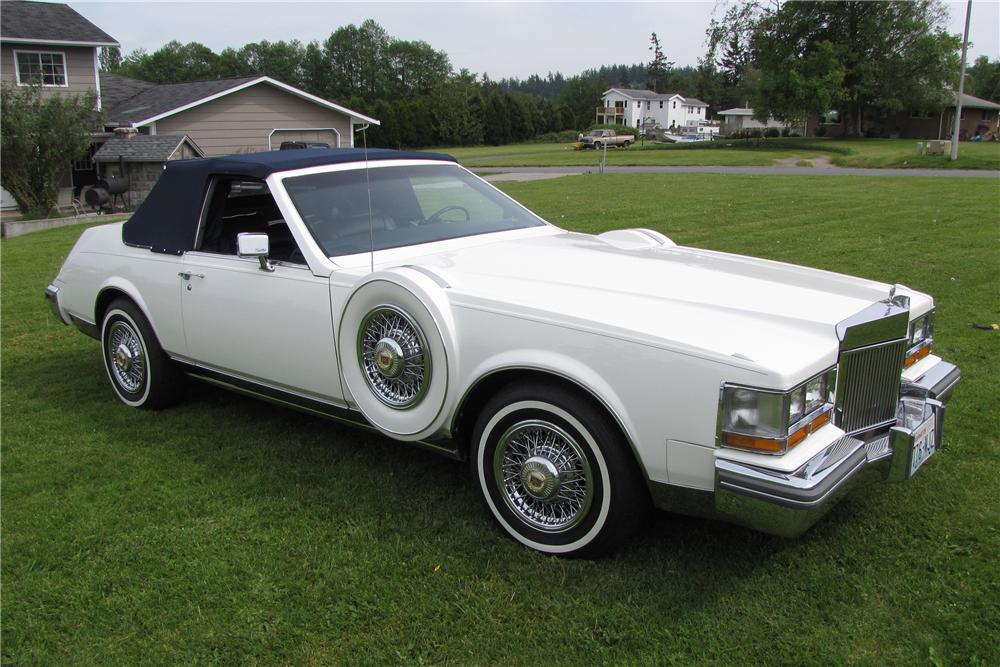 1981 CADILLAC SEVILLE CUSTOM OPERA CONVERTIBLE COUPE