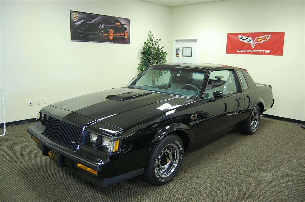 1987 BUICK GRAND NATIONAL 2 DOOR COUPE