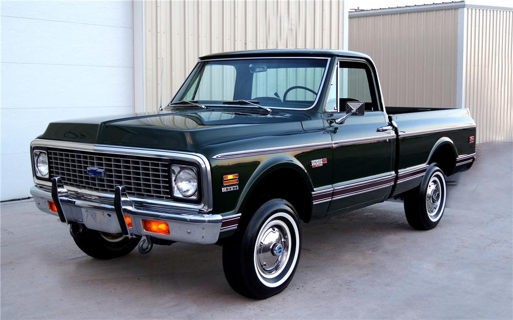 1972 CHEVROLET K10 4X4 PICKUP