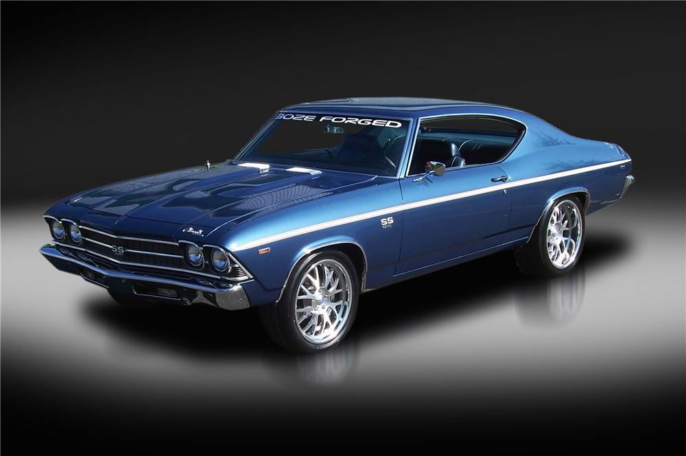 1969 CHEVROLET CHEVELLE CUSTOM 2 DOOR COUPE