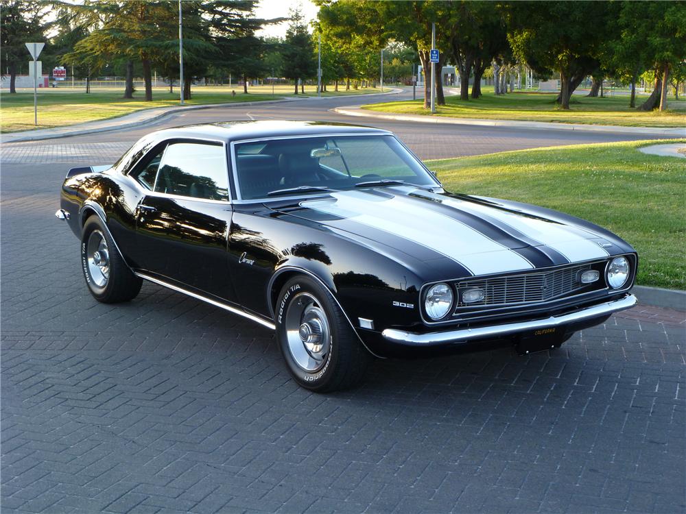 1968 CHEVROLET CAMARO CUSTOM 2 DOOR COUPE