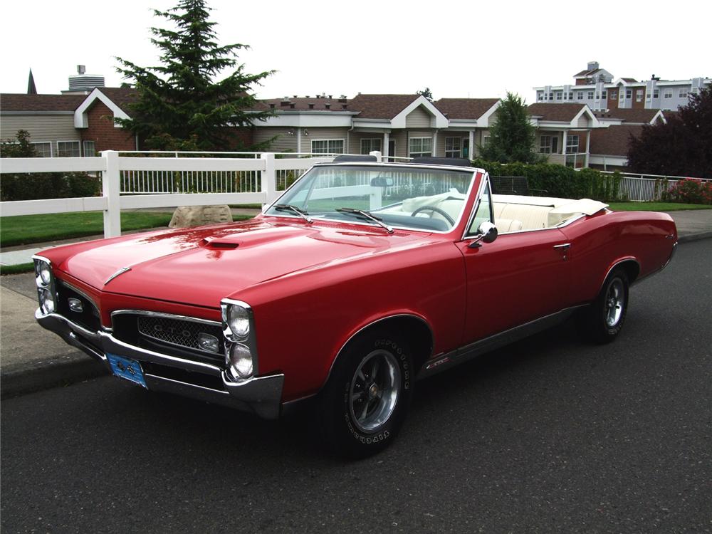 1967 PONTIAC GTO CONVERTIBLE