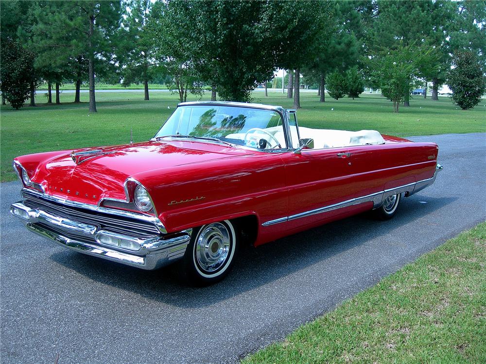 1956 LINCOLN PREMIER 2 DOOR CONVERTIBLE