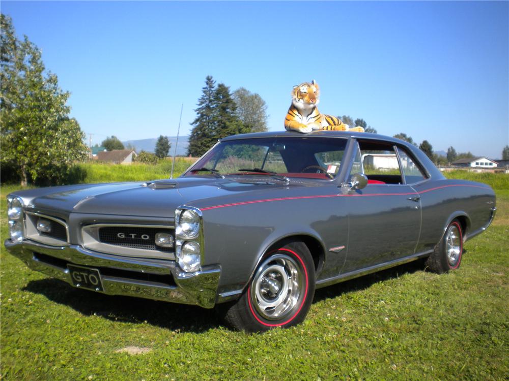 1966 PONTIAC GTO 2 DOOR HARDTOP