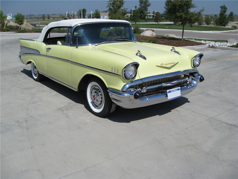 1957 CHEVROLET BEL AIR CUSTOM CONVERTIBLE