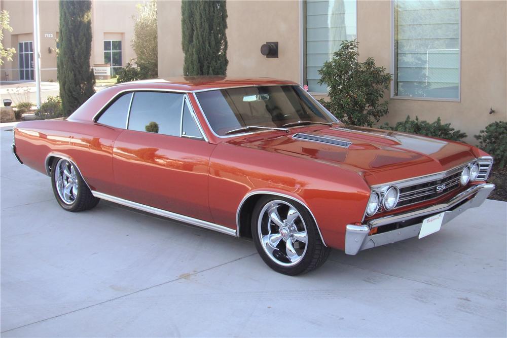 1967 CHEVROLET CHEVELLE MALIBU CUSTOM COUPE