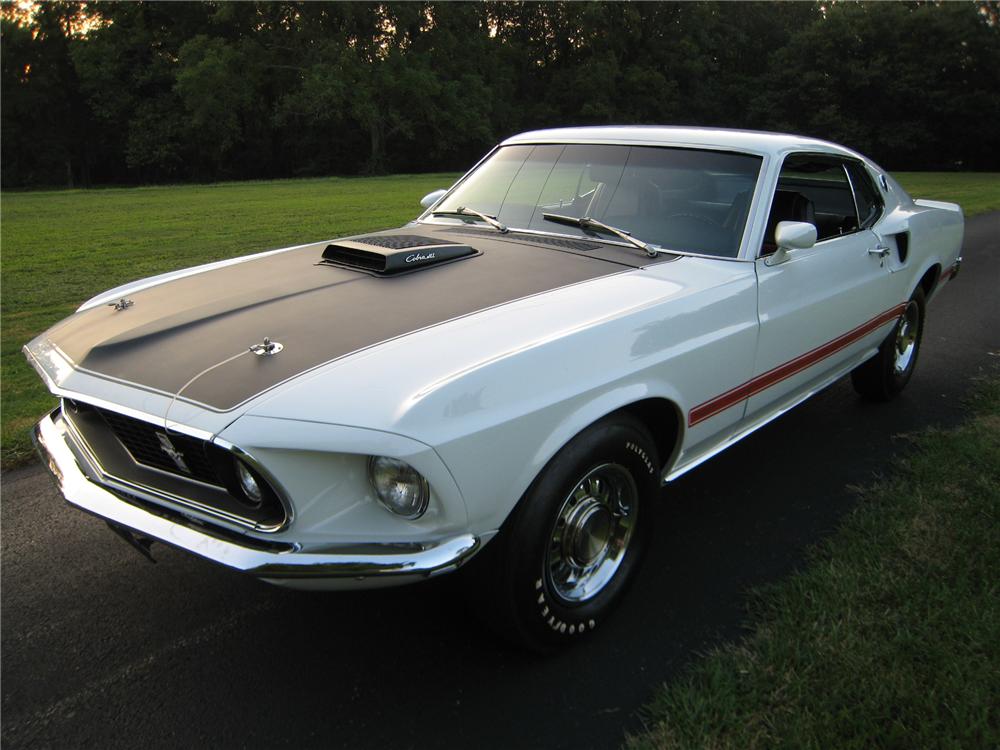 1969 FORD MUSTANG MACH 1 428 SCJ FASTBACK