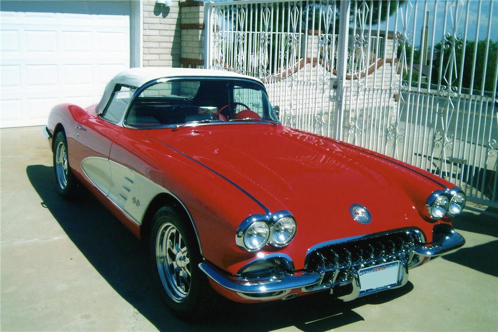 1958 CHEVROLET CORVETTE CUSTOM CONVERTIBLE