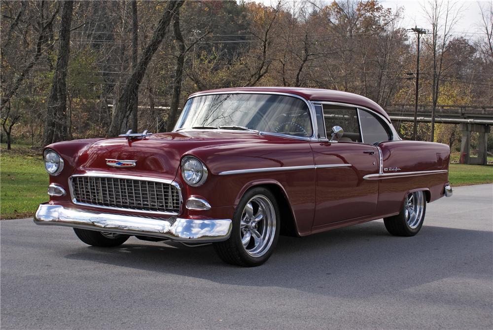 1955 CHEVROLET BEL AIR CUSTOM 2 DOOR HARDTOP