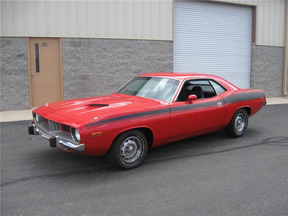 1973 PLYMOUTH BARRACUDA CUSTOM 2 DOOR HARDTOP