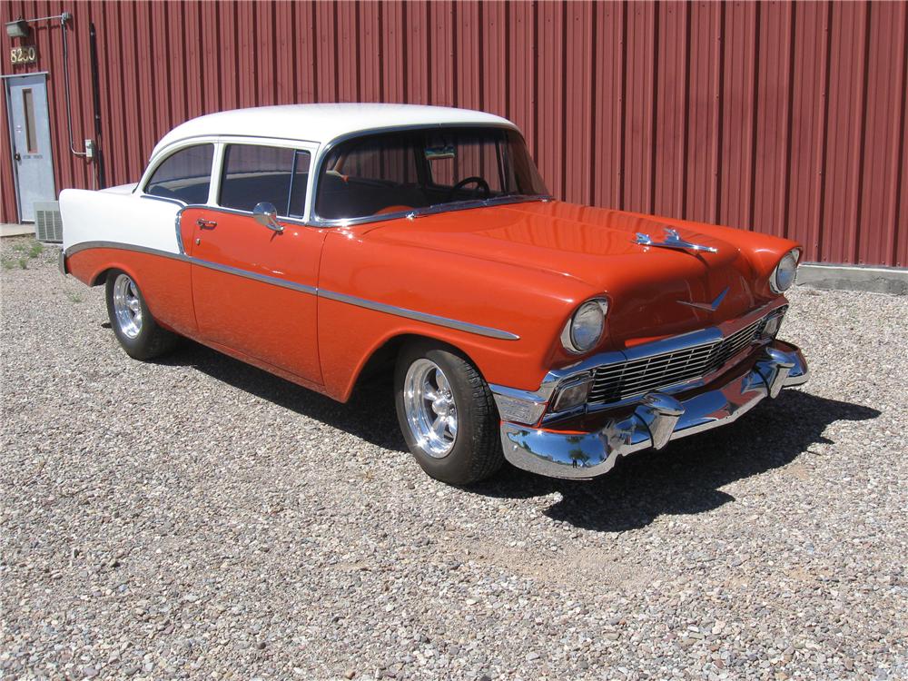 1956 CHEVROLET 210 CUSTOM 2 DOOR POST