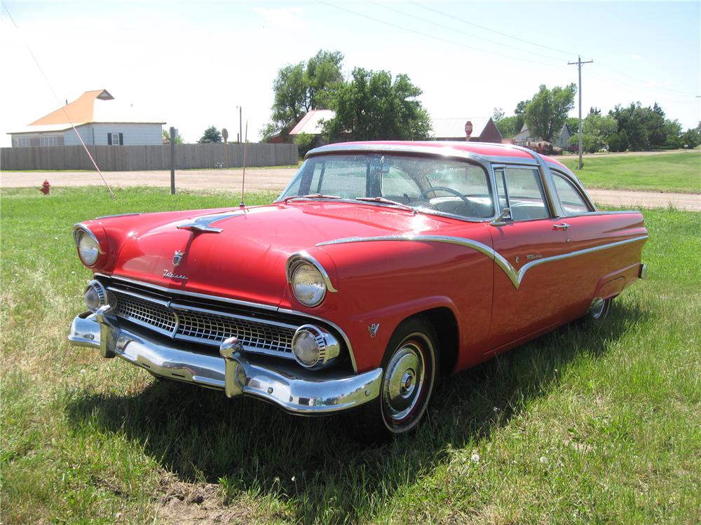 1955 FORD FAIRLANE CROWN VICTORIA 2 DOOR HARDTOP