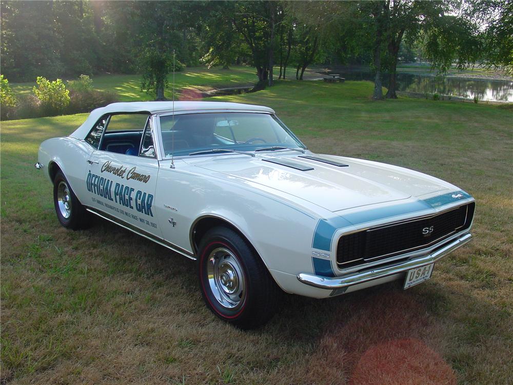 1967 CHEVROLET CAMARO RS/SS PACE CAR CONVERTIBLE