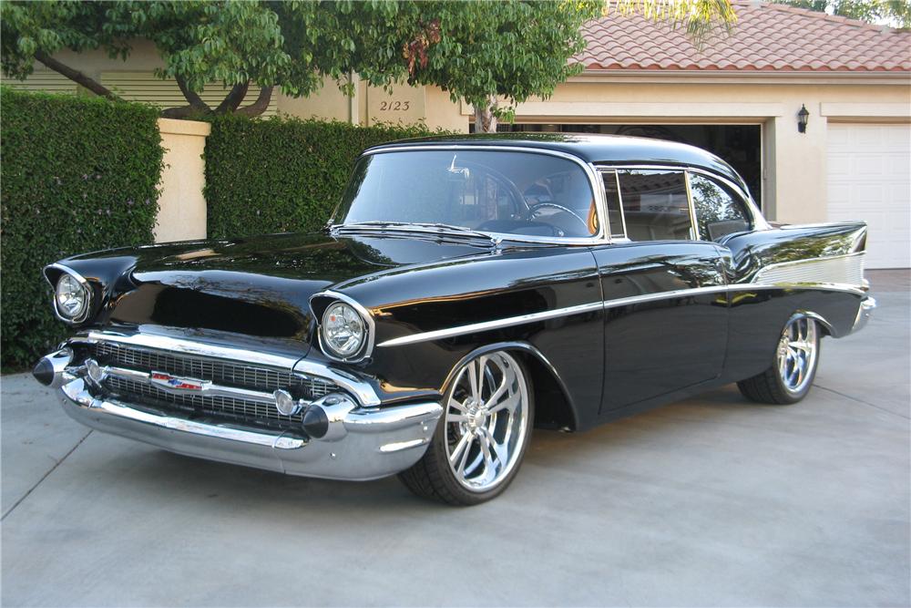 1957 CHEVROLET BEL AIR CUSTOM 2 DOOR HARDTOP