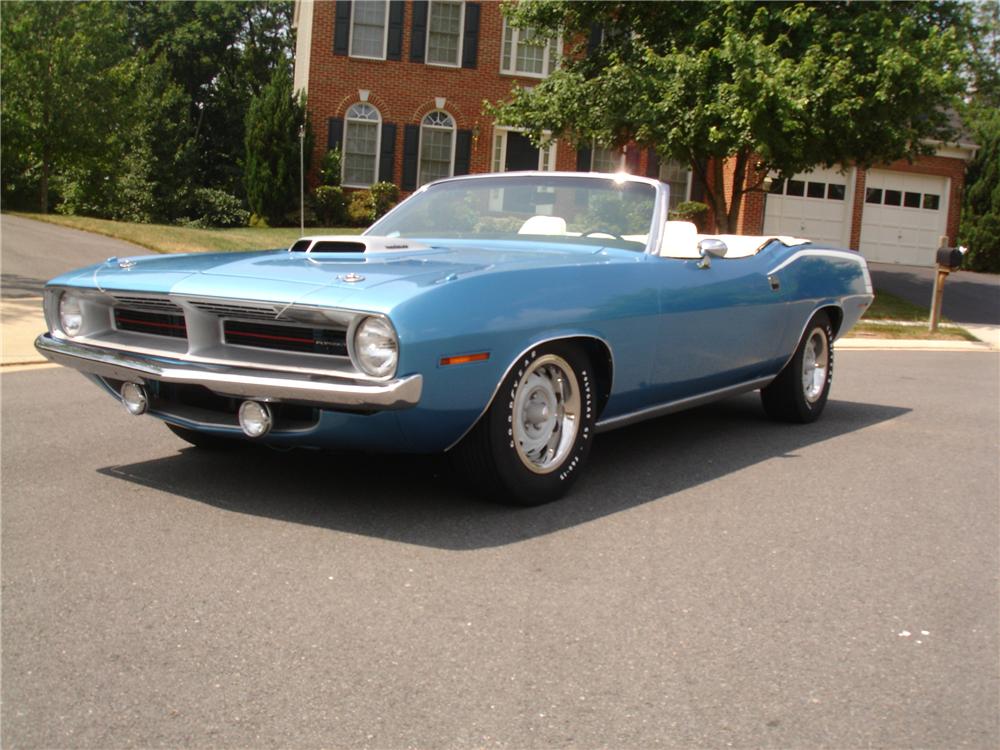 1970 PLYMOUTH CUDA CONVERTIBLE HEMI RE-CREATION