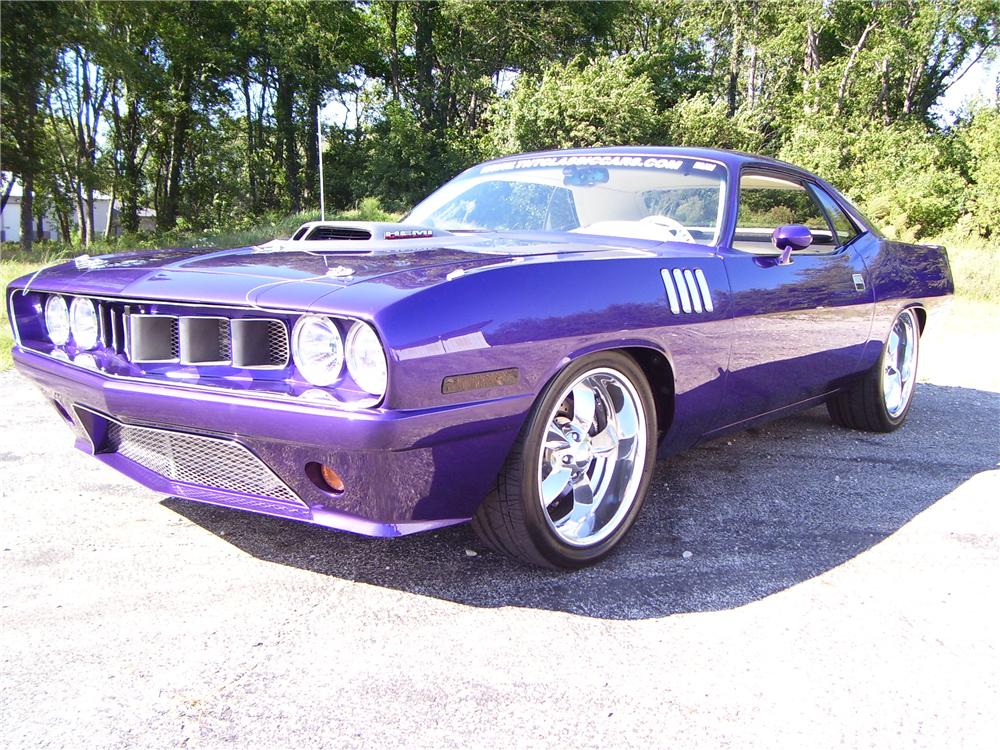 1970 PLYMOUTH CUDA CUSTOM 2 DOOR