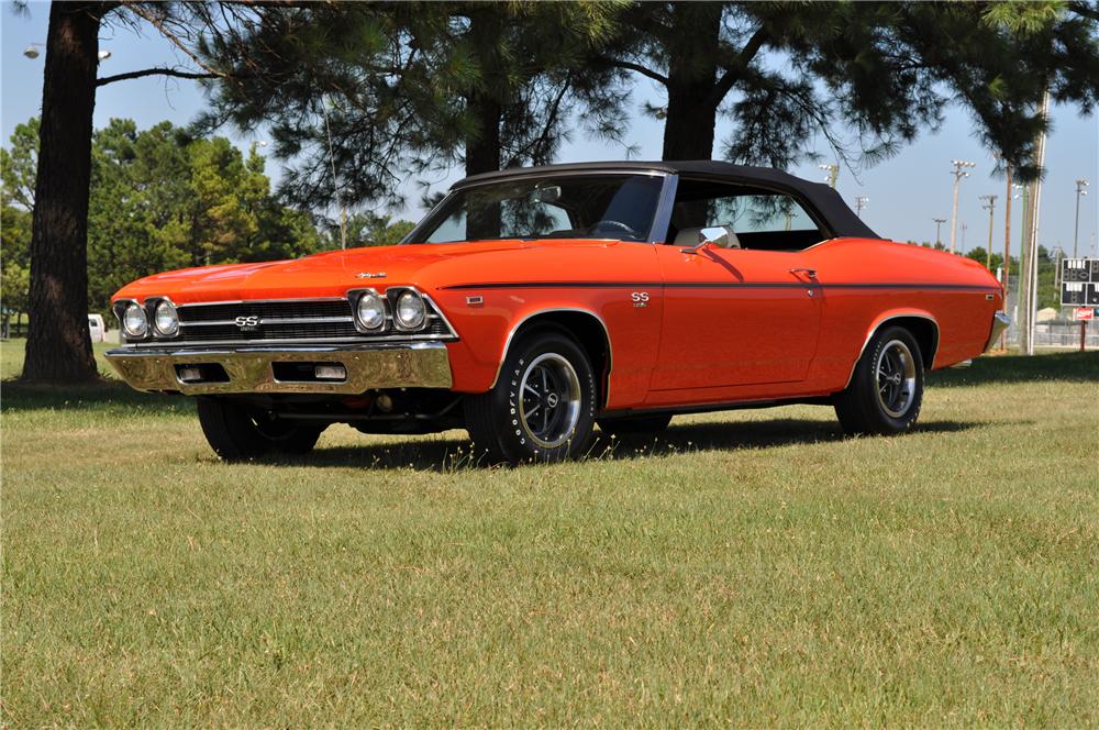 1969 CHEVROLET CHEVELLE SS 396 CONVERTIBLE