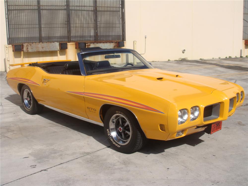 1970 PONTIAC GTO CONVERTIBLE