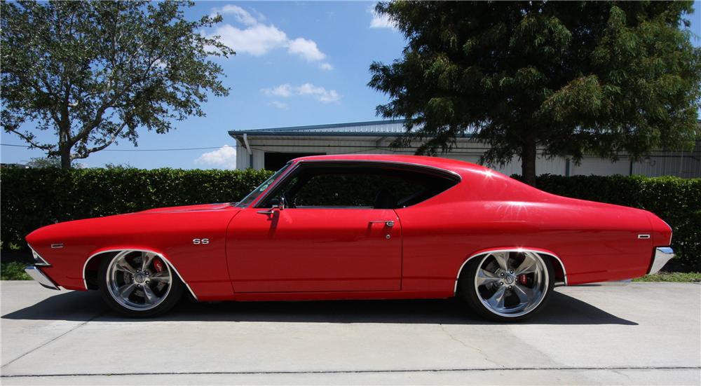 1969 CHEVROLET CHEVELLE CUSTOM 2 DOOR COUPE