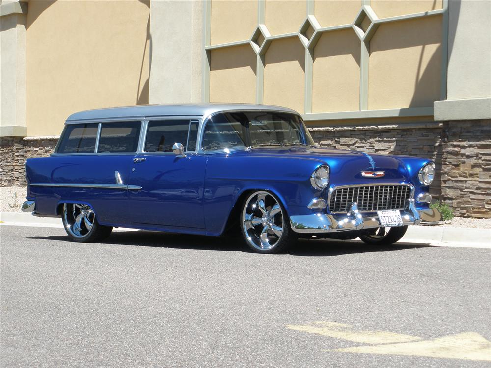 1955 CHEVROLET 210 CUSTOM WAGON