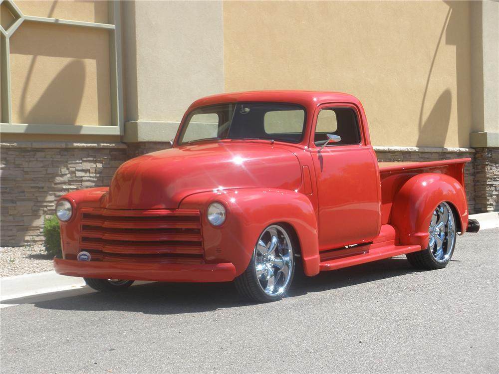 1948 CHEVROLET 3 WINDOW CUSTOM PICKUP