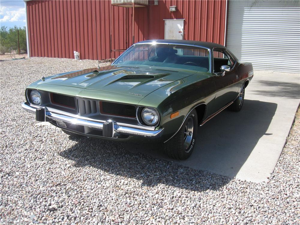 1973 PLYMOUTH CUDA 2 DOOR HARDTOP