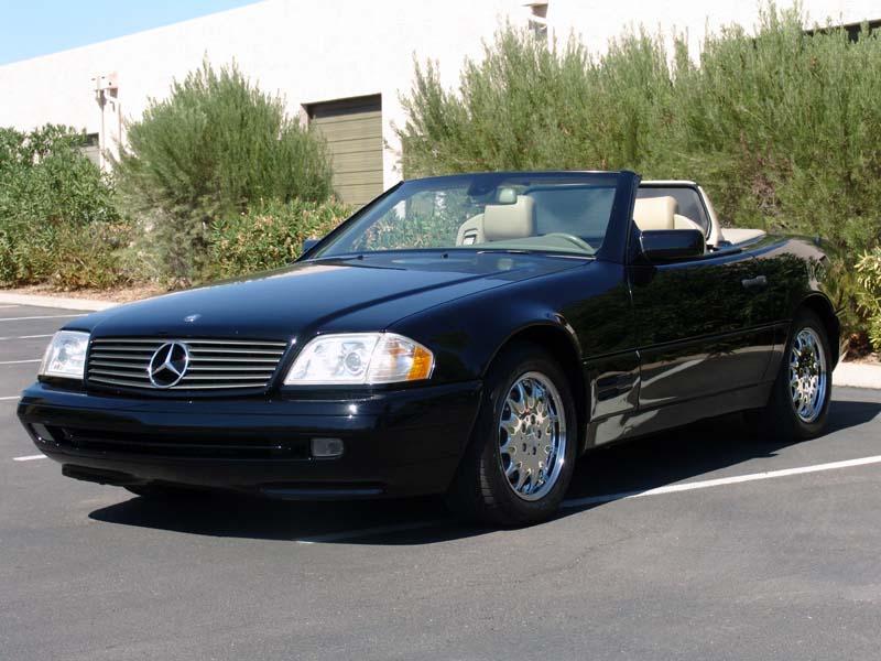 1998 MERCEDES-BENZ SL500 CONVERTIBLE