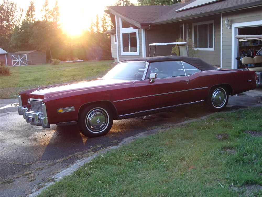 1976 CADILLAC ELDORADO CONVERTIBLE