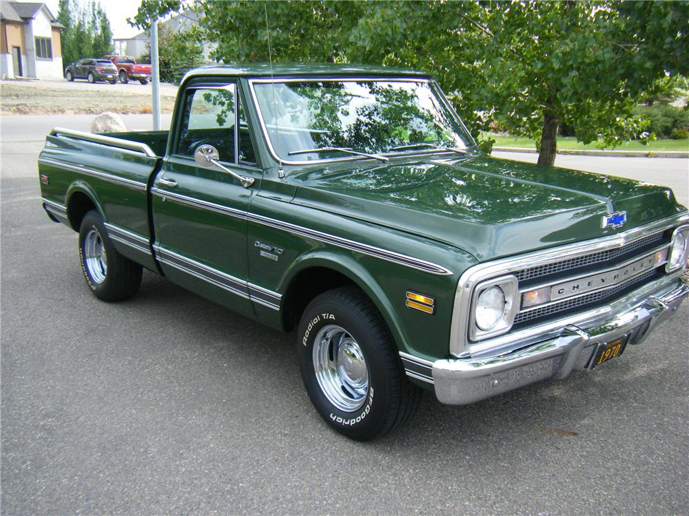 1970 CHEVROLET C-10 FLEETSIDE SHORTBOX PICKUP