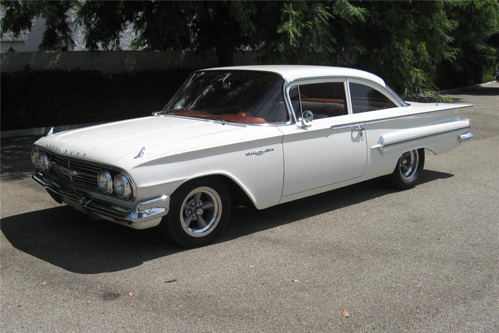 1960 CHEVROLET BEL AIR 2 DOOR CUSTOM SEDAN