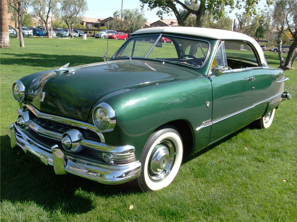 1951 FORD VICTORIA 2 DOOR HARDTOP