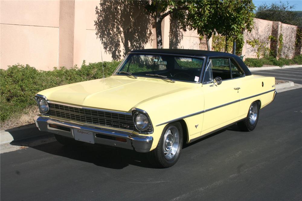 1967 CHEVROLET NOVA 2 DOOR CUSTOM COUPE