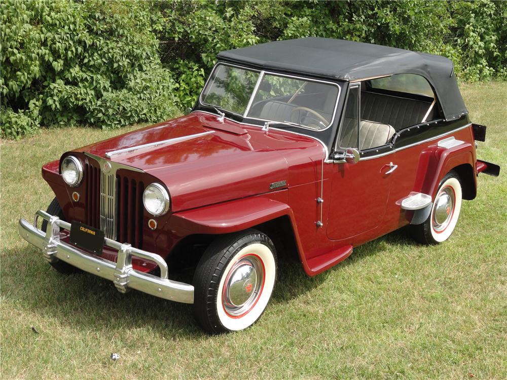 1949 WILLYS JEEPSTER CONVERTIBLE