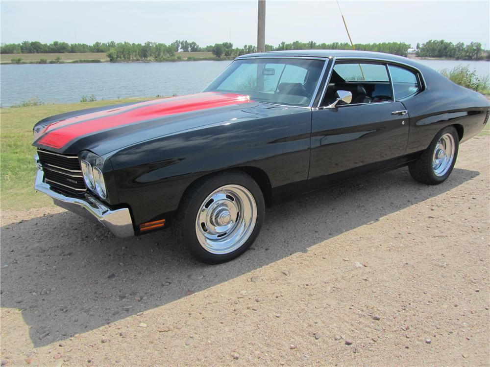 1971 CHEVROLET CHEVELLE MALIBU CUSTOM 2 DOOR HARDTOP