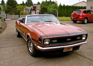 1968 CHEVROLET CAMARO SS CONVERTIBLE