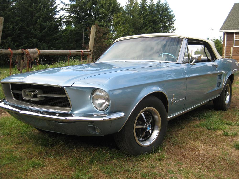 1967 FORD MUSTANG CONVERTIBLE