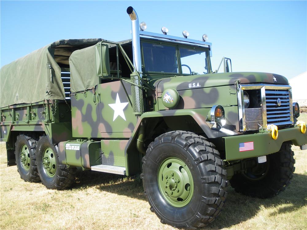 1989 AM GENERAL M35A2C CUSTOM MILITARY CARGO TRUCK