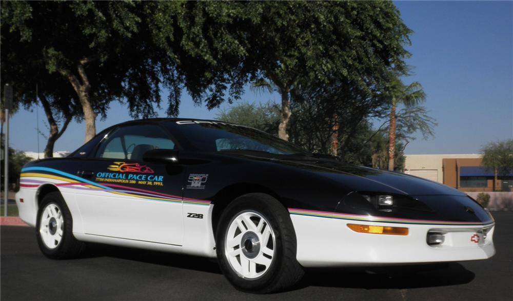 1993 CHEVROLET CAMARO INDY PACE CAR 2 DOOR COUPE