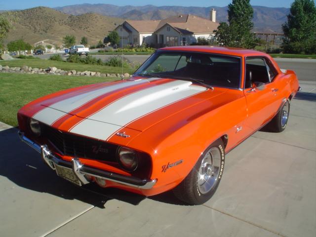 1969 CHEVROLET CAMARO CUSTOM 2 DOOR COUPE