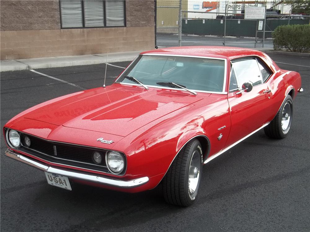 1967 CHEVROLET CAMARO 2 DOOR COUPE