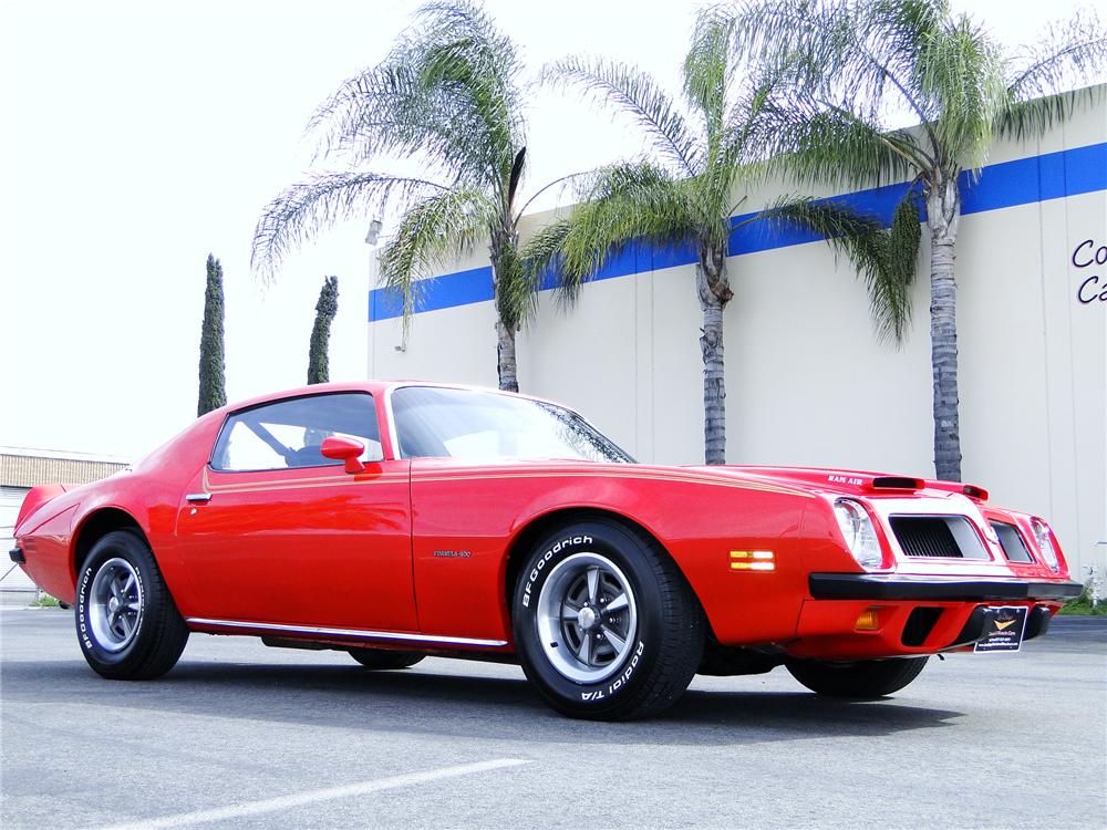 1974 PONTIAC FIREBIRD FORMULA 2 DOOR COUPE