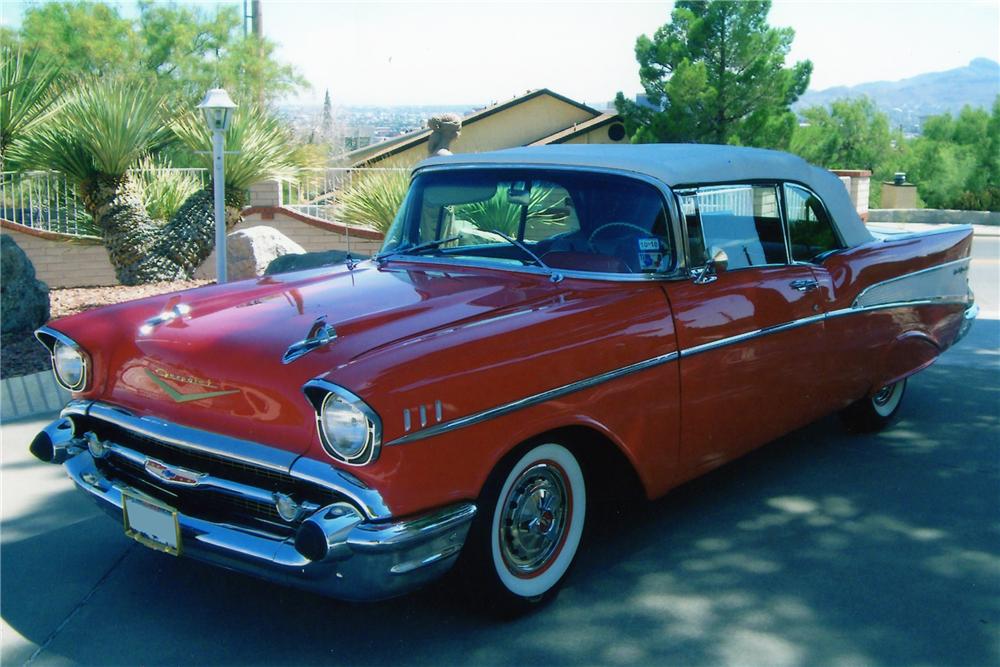 1957 CHEVROLET BEL AIR CUSTOM CONVERTIBLE