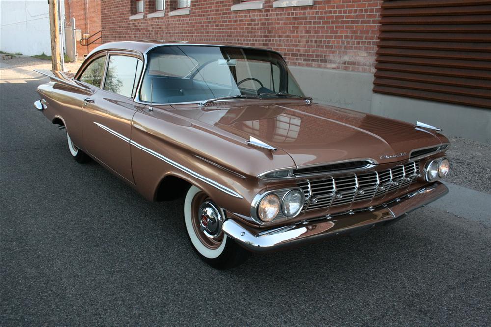 1959 CHEVROLET BISCAYNE 2 DOOR SEDAN