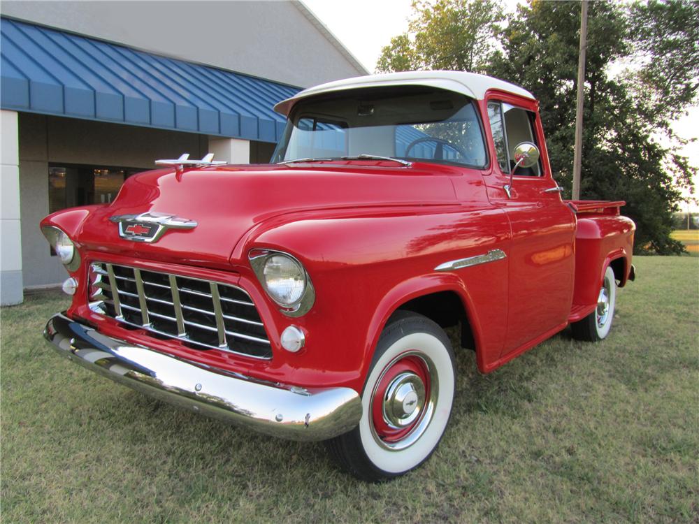 1955 CHEVROLET 3100 SHORT BED PICKUP