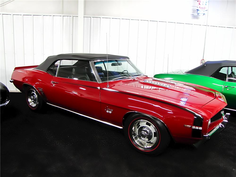 1969 CHEVROLET CAMARO CUSTOM CONVERTIBLE