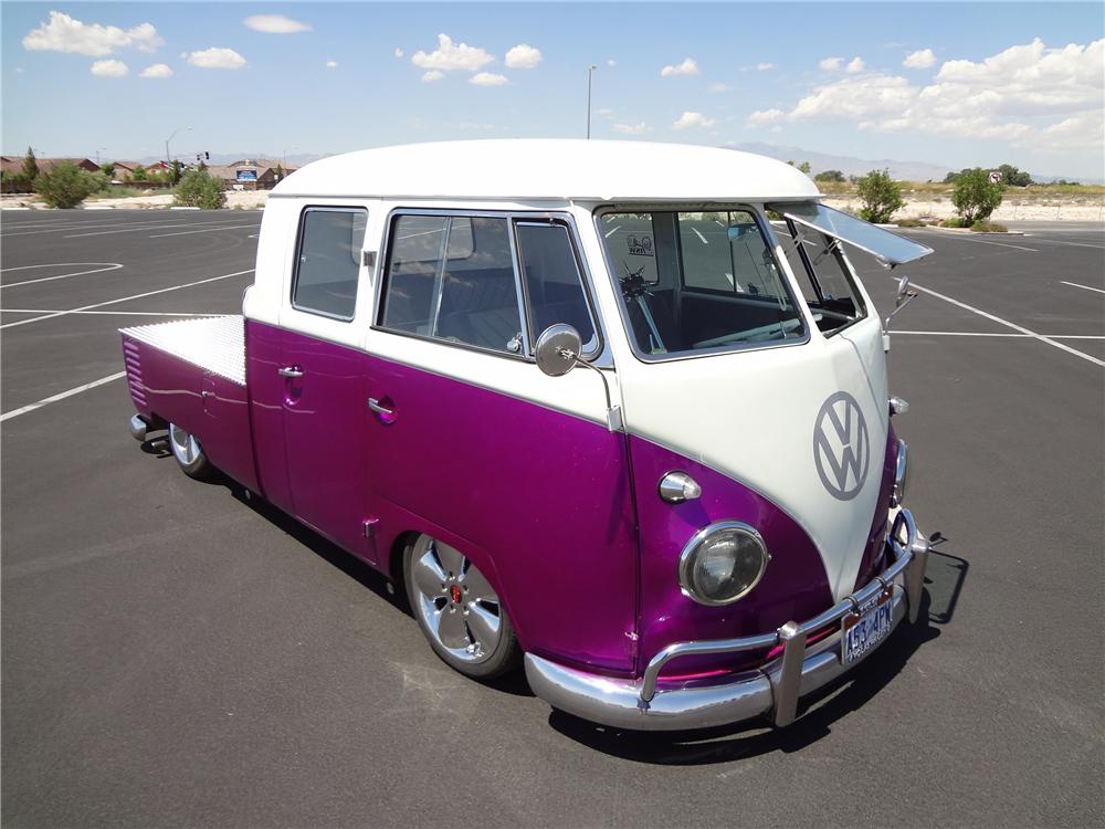 1961 VOLKSWAGEN CREW CAB DOUBLE CAB TRUCK