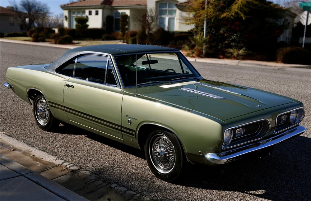 1968 PLYMOUTH BARRACUDA FORMULA S 2 DOOR HARDTOP