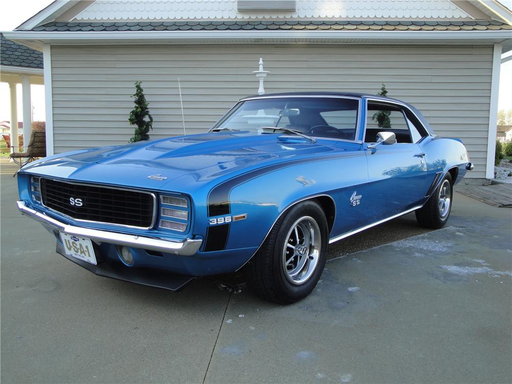 1969 CHEVROLET CAMARO SS 2 DOOR COUPE