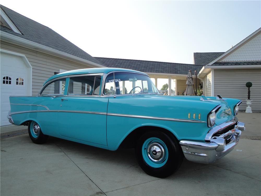 1957 CHEVROLET BEL AIR 2 DOOR SEDAN