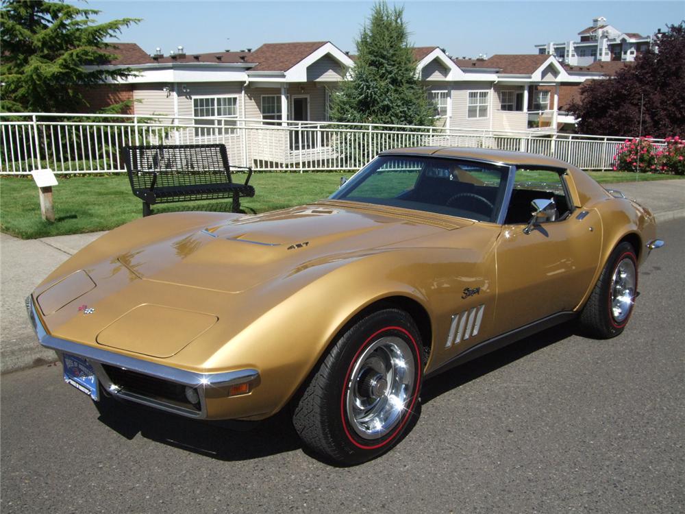 1969 CHEVROLET CORVETTE 2 DOOR COUPE